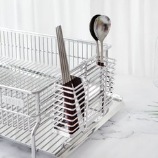 와이어 3구 수저통 (U자형 / E자형), 1개, 02_와이어 3구 수저통 E자형