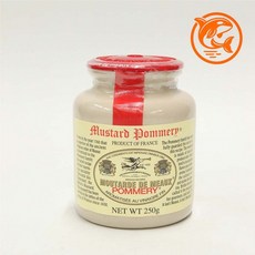 전통 포메리 머스타드 소스 250g 고소한 디핑 풍미 가득한 맛있고 건강한, 1개, 1ml