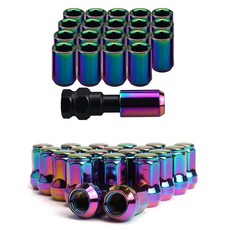 발통마켓 차량용 휠너트 락너트 M12 x 1.25 휠볼트 소켓 캡 삼성차 일본차, 삼성차락너트(6각)3SET, 3세트