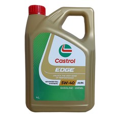 캐스트롤 엣지 티타늄 합성엔진오일 5W-40 4리터 (본사정품), 1개, 4L