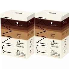 카누 더블샷라떼 20T(10T x 2개), 10개입, 2개