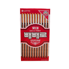 롯데 빼빼로 오리지널, 54g, 6개