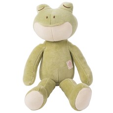 오가닉 애착인형 스토리북 1+1 아기 신생아 선물, 앤드류 개구리 인형 (아기애착인형)