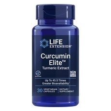 LIFE EXTENSION 薑黃素素食膠囊, 1罐, 30顆