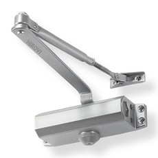 히로비 2단 속도 조절 무소음 자동 도어 클로저 나사 포함, 1세트