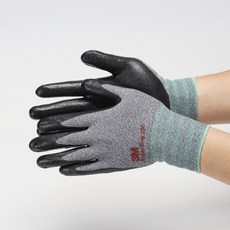 쓰리엠 슈퍼그립 200 장갑 양손 세트 그레이, 1개, 3M 슈퍼그립200 회색 L