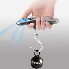이동식 매달림 저울 무게측정 휴대용 손저울 무게측정기, 1개