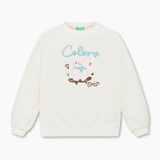 보더 토끼 맨투맨_QAMT23461IV 2875113