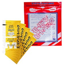 가오밥 몰리안 히트 팩 휴대 가열 세트 M [가열 봉투 M1 개 + 발열제 M5 개], 1개