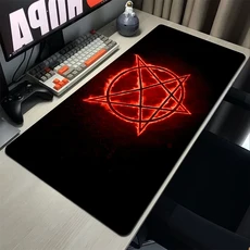 1개 2D 플랫 더 바인딩 오브 어른작 XXL 마우스 패드 미끄럼 방지 게임용 사무실 컴퓨터 매트, 01 300x700x2mm, 06 T216