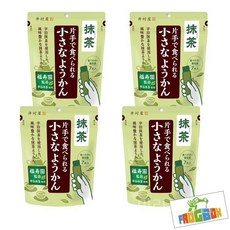 이무라야 한손 양갱 미니 스틱 말차 7개입 4봉지 + 스티커
