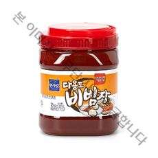 면사랑 다용도 비빔 양념장, 2kg, 2개