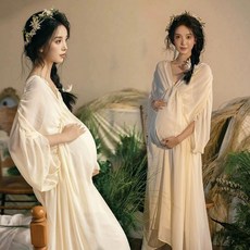 블랙 만삭 촬영 베이지 반목 화보 셀프 사진 임부복, 15번 드레스 캐미솔 원피스 포함