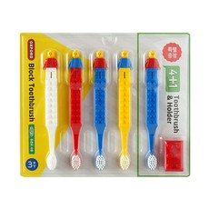옥스포드 칫솔 4+1p + 칫솔걸이, 1개, 5개입, 옥스포드 칫솔 5p+칫솔걸이