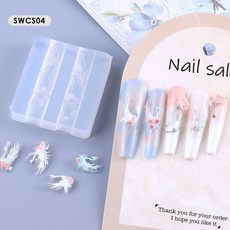 네일 템플릿 우아한 레이스 스커트 실리콘 아트 금형 발레 스타일 달콤한 디자인 조각 장식 스텐실 매니큐어 도구, 옵션01) SWCS04, 1개