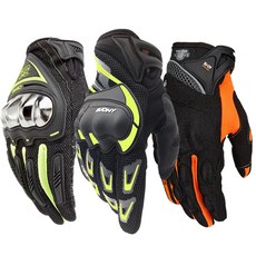 오토바이 장갑 바이크 글러브 라이딩장갑 스마트폰터치, 002-블루