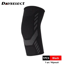 탄성 농구 팔꿈치 압축 보호대 배구 피트니스 붕대 패드 두께, 07 Elbow pad-Black, 02 S