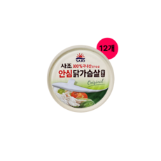 사조 리얼 닭가슴살 135G, 12개