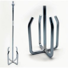 타일 믹서기 믹서날개 교반기 날 (볼트식), 사각날개 소형 볼트식