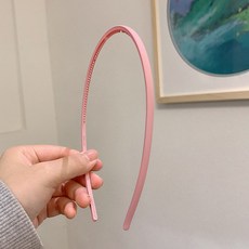 【】羊羔毛彩色髮箍少女可愛搞怪寬邊壓髮洗漱毛絨太陽花洗臉頭飾髮卡 QD7F, F017-1#細髮箍粉色, 1個