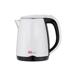 이태리 am 전기포트 1L 304 통스텐 커피포트 전기주전자 티포트 백화점브랜드 저소음 일체형 파스텔, 화이트(JH110W)