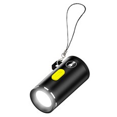 迷你強光手電筒 Type-C接口供電 高亮度LED燈泡 鋁合金外殼 輕巧便攜, 1個