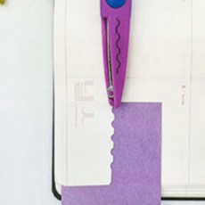 닐투 핑킹가위 산 물결