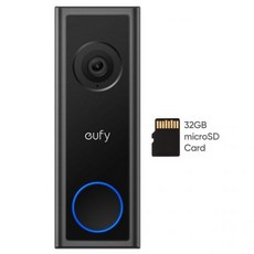 Anker eufy C30 2K Wi-Fi 무선 비디오 도어벨 32GB MicroSD 카드 포함 스마트 홈 연동 가능 145839