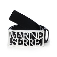 마린세르 로고 버클 가죽 벨트