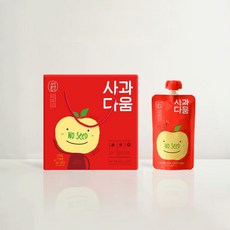 [당일배송] 사과다움 씨없는 100프로 120ml, 40개