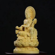 黃楊木 禦龍觀音, 如圖所示, 1個