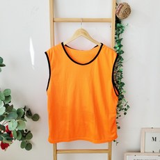 스포츠 팀 구별 조끼(오렌지)