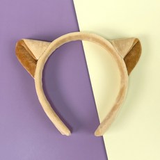 아이템팡 동물 머리띠 놀이동산 파티 운동회 생일 놀이공원, 사자 - 아기사자