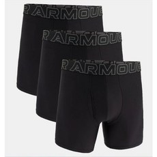 [백화점 정품] 언더아머 Under Armour 남자 속옷 1387414-001 퍼포먼스 Tech 테크 6인치 Boxerjock® 3팩 드로즈 언더웨어 팬티 STS