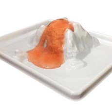 화산폭발실험 과학재료 트레이 모형틀 5P/ 초등과학 홈스쿨링 초등교구, 2세트