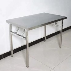 스테인레스 작업대 접이식 1500 테이블 1800 1200 책상 사각 1000 사무실 스텐, F. 매우 두꺼운 길이 80 너비 40 높이 55 접이