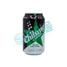 롯데칠성음료 칠성사이다 제로 바코드 O 편의점 판매용 355ml x 6개입