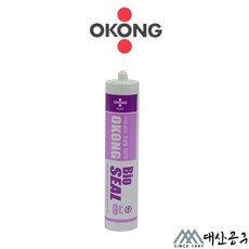 오공 욕실용 주방용 SS710바이오 실리콘 실란트 백색 270ML, 1박스
