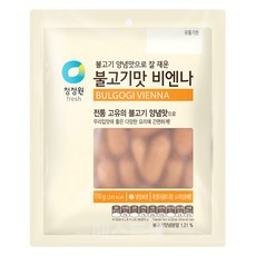 청정원 불고기맛 비엔나, 1개, 110g