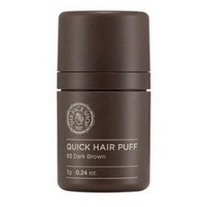 더페이스샵 퀵 헤어 퍼프섀도 7g, 다크브라운(02호 Dark Brown), 2개