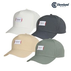 [정품] 클리브랜드 우븐 패치 캡 [CAH-24048i] 모자, 그린, 1개