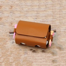 그리뉴얼 골프파우치 골프볼주머니 공주머니 공파우치, 브라운, 1개