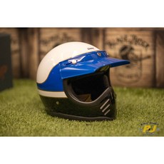 P&J 捷寶 騎士部品 Chief Athena FRP 復古安全帽 越野帽 藍色彩繪 玻璃纖維, 紅色彩繪,XL, 1個