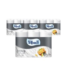 잘풀리는집 키친타월 200매 6롤 4팩, 4박스