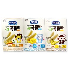 일동후디스 아이얌 순곡물바 바나나, 40g, 1개