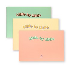 플레플레 리틀 바이 리틀 4개월 다이어리 (만년형), 3개, 4.각옵션 3개, 4.각옵션
