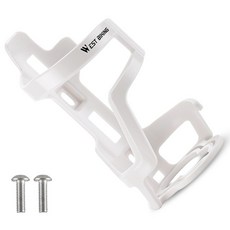 시그니처베이지 웨스트바이킹 자전거 초경량 물통 케이지 거치대 YPZ039, 화이트, 1개