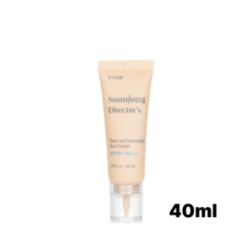 에뛰드 순정 디렉터 톤업 수정 선크림 & 폼 클렌저 기획세트 (40ml+20ml), 1개