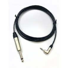 (老羊樂器店)開發票 音源線 CANARE線材 NEUTRIK接頭 6.3單音轉3.5立體聲, 1個, 1公尺