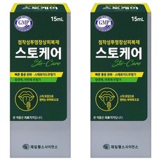 제일헬스사이언스 스토케어 비스테로이드 구내염 창상피복재, 2개, 15ml